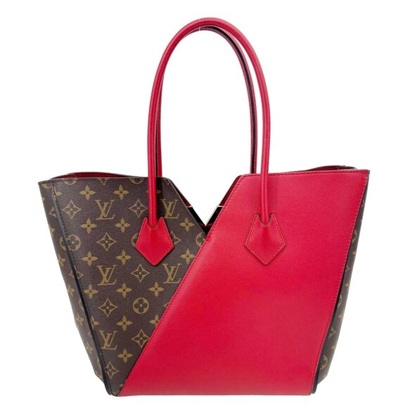 Louis Vuitton Kimono MM Monogram Canvas Tote Bag Red - Picture 3 of 12